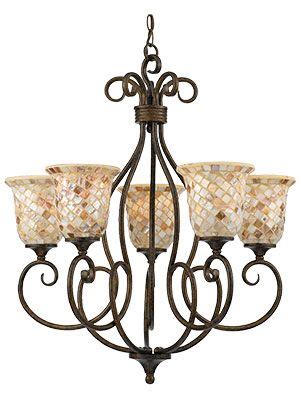 Check spelling or type a new query. Monterey Mosaic 5-Light Chandelier | Quoizel, Chandelier ...