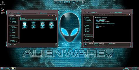 Alien Inspired Skinpack For Windows 7881 ~ Windows 7 Themes