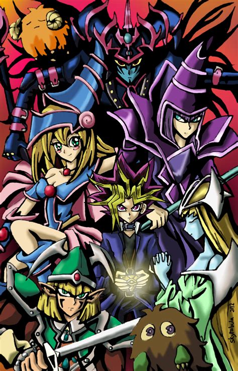 Yu Gi Oh Duel Monsters Colored By Skytabula On Deviantart