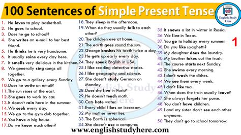 Download 13 Get Example For Present Simple Tense Background 