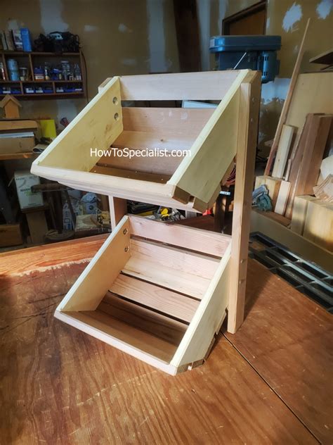 Diy Project Magazine Rack Howtospecialist How To Build Step By
