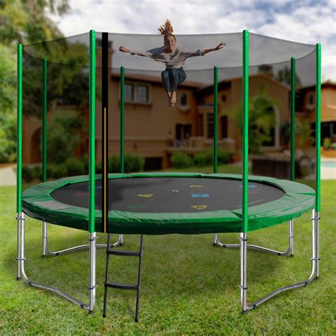 The patented t weld leg design provides more stability for extra safety! 14ft Round Summit Trampoline (With images) | Backyard ...