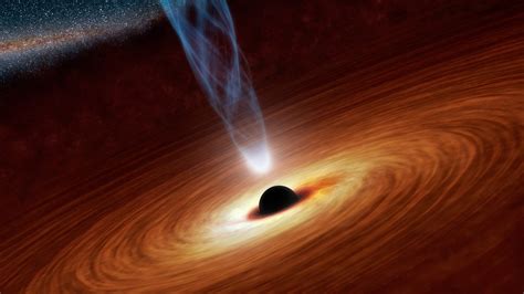 Spinning Black Hole Scientists Measure Supermassive Black Hole