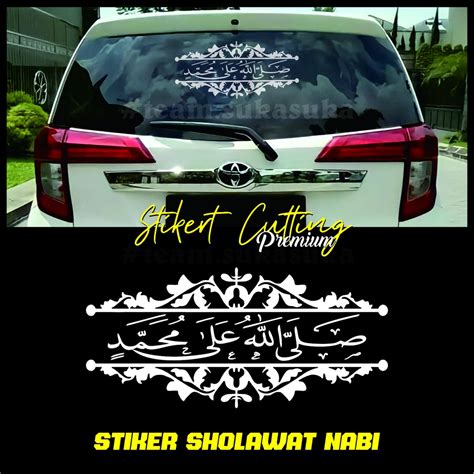 Jual Stiker Sholawat Nabi Stiker Ala Po Haryanto Keren Viral