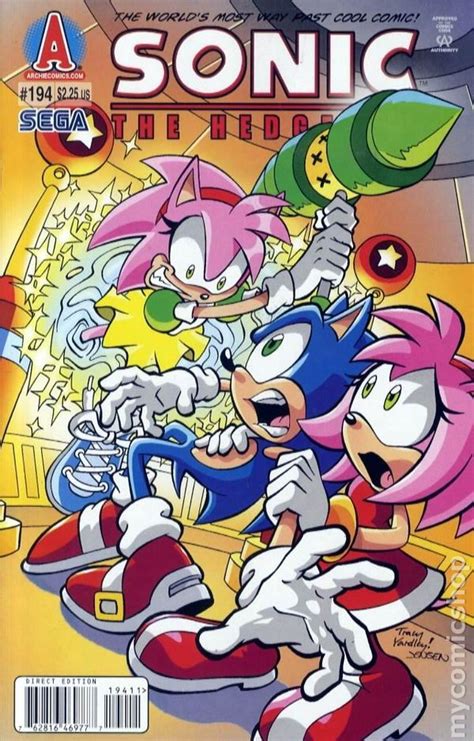 Sonic The Hedgehog 1993 Ongoing Series 194 Quadrinhos E Desenhos