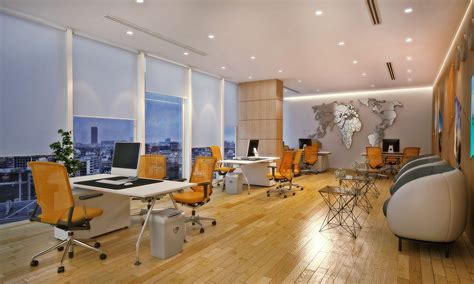 Travel Agency Office Interior On Behance Office Interior Design Luxury