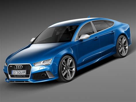 This video features the all new 2016 audi rs7 sportback performance edition! Audi RS7 Sportback Performance 2016 3D Model