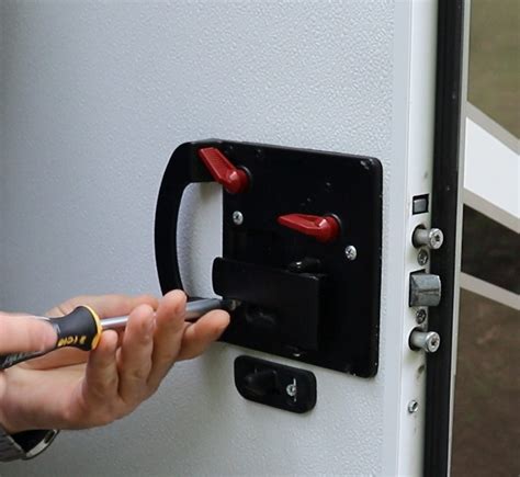 Keyless Rv Entry Door Handle Lock For Your Motorhome Rvlock Install