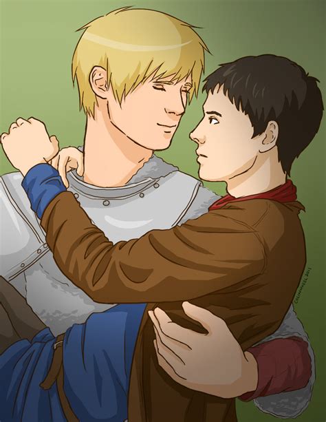 Merlin Arthur Are So In Love With Each Other Merthur Fan Art