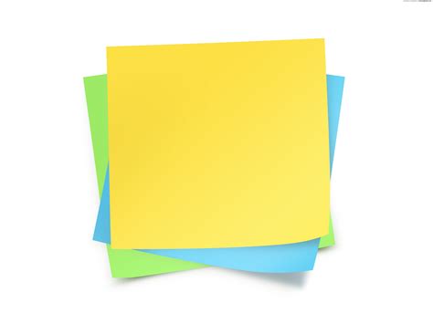 Free sticky notes is desktop sticky notes software (freeware) for windows that offers you an easy way to keep information on the computer desktop. Blank Sticky Note - ClipArt Best