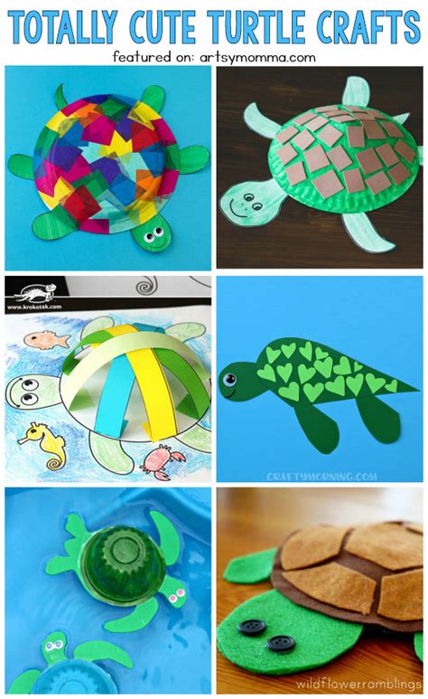 Totally Cute Turtle Crafts For Kids Of All Ages Artsy Momma