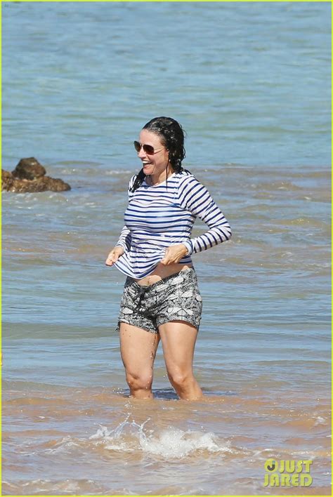 Julia Louis Dreyfus Shows Off Great Beach Body At Photo Bikini Julia Louis