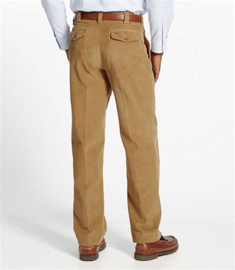 Mens Country Corduroy Pants Classic Fit Plain Front Pants And Jeans