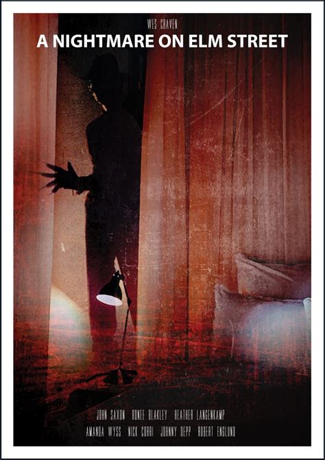 A Nightmare on Elm Street Movie Poster | 80s Film | Horror Posters