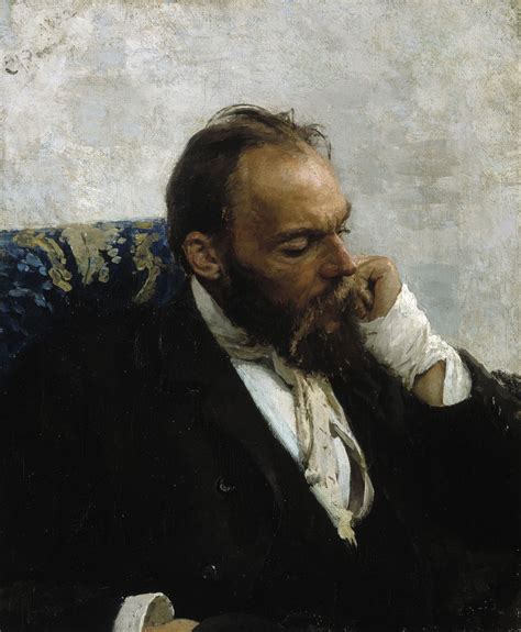 Ilya Repin 1844 1930 Portrait Of Professor Ivanov Large