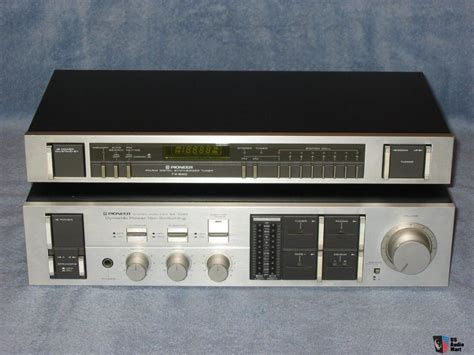 1983 Pioneer Silver Face Sa 1040 Stereo Int Amp And Tx 940 Am Fm Tuner