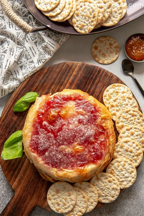 Get the recipe from delish. Baked Brie - A Family Feast