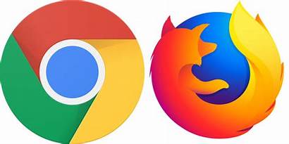 Firefox Chrome Browser Mozilla Google Wars Logos