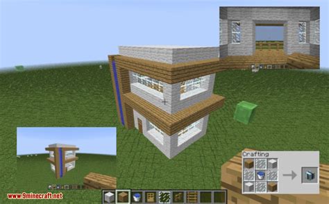 This home style features clean lines, geometrical design & contemporary simplicity. Insta House Mod 1.7.10 (Instant Structures) - 9Minecraft.Net