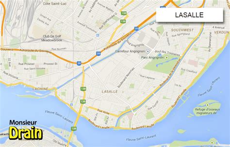Nous sommes votre solution pour tous vos travaux débouchage et de nettoyage de drains dans le grand. Drain Cleaning LaSalle - Monsieur Drain