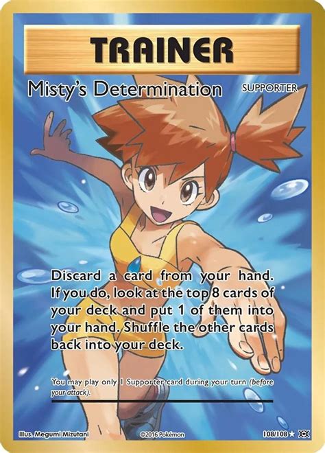 Mistys Determination 108 Prices Pokemon Evolutions Pokemon Cards