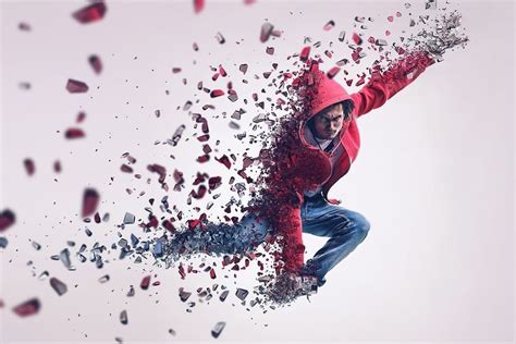 35 Best Photoshop Dispersion Effects To Disintegrate Photos In Style
