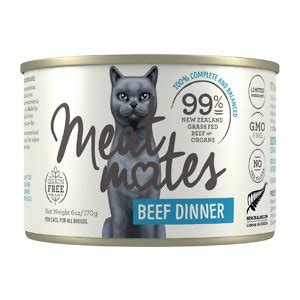 Which is best? jeanne grunert, hillspet.com, published oct. Meat Mates Beef Dinner Grain-Free Freeze-Dried Cat Food ...