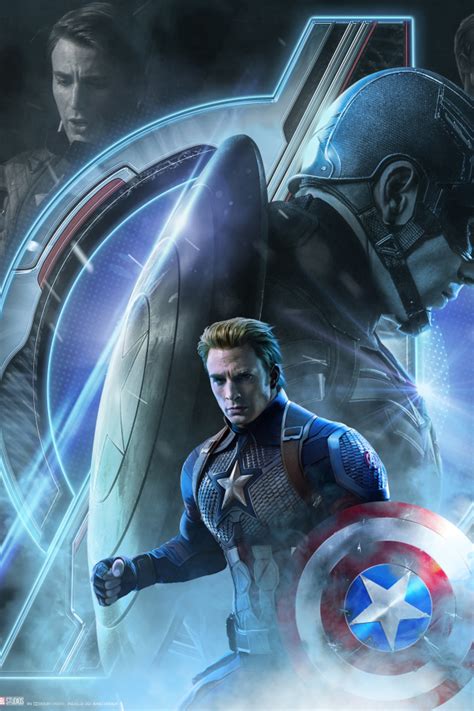 Available for hd, 4k, 5k pc, mac, desktop and mobile phones. 640x960 Avengers Endgame Captain America Poster Art iPhone ...