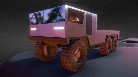 Cyber Truck Utility Vehicle Download Free 3d Model By Ndesigns