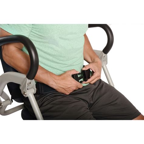 Your body weight (up to 250 lbs.) is fully supported by the ratcheting. Stamina InLine Inversion Chair : easy, comfortable to use ...