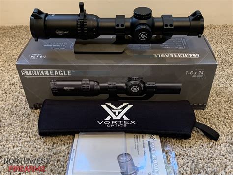 Vortex Strike Eagle 1 6x24 Scope Cantilever Mount And Throw Lever