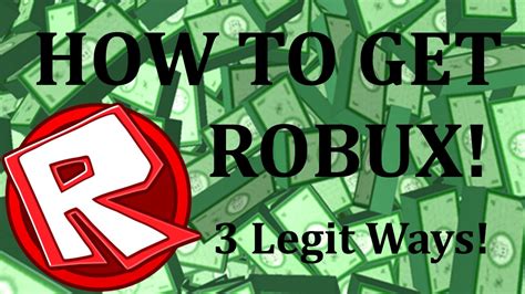 3 Real Ways To Make Robux Roblox Youtube