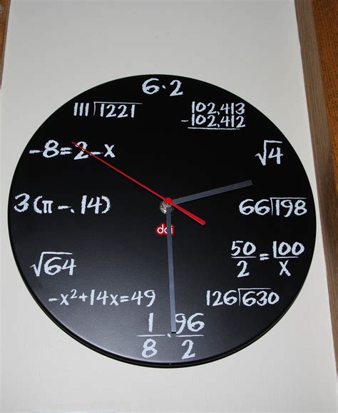 Math Clock By Judyc · 365 Project