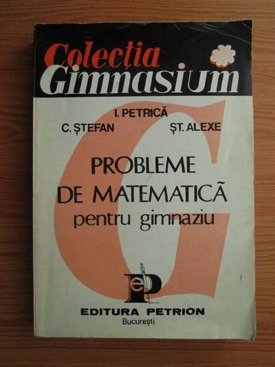 Culegere Matematica Gimnaziu Petrica Pdf
