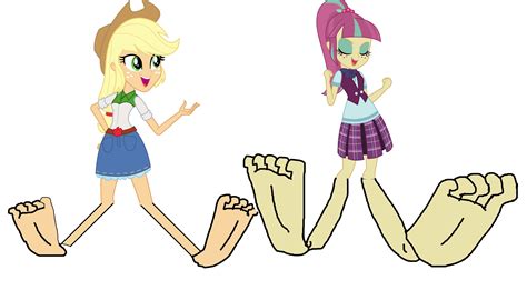 Applejacks And Sour Sweets Soles By Jerrybonds1995 On Deviantart