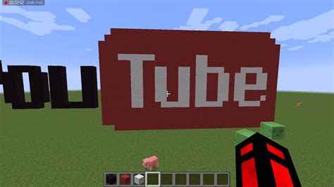 Minecraft Youtube Logo Show Thanks To Tsmc Youtube