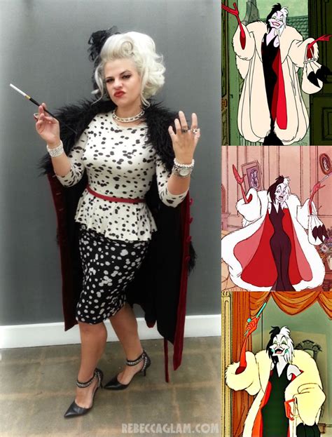 Cruella De Vil And Dalmatian Costume Diy Diy Projects