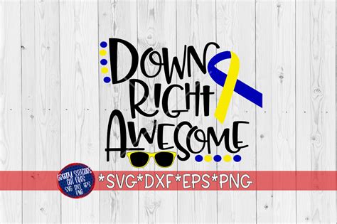 Down Syndrome Awareness SVG gambar png