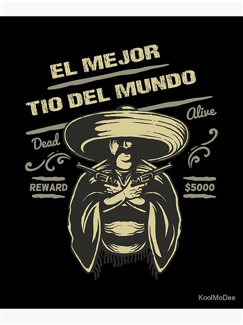 El Mejor Tio Del Mundo Worlds Greatest Uncle Poster For Sale By