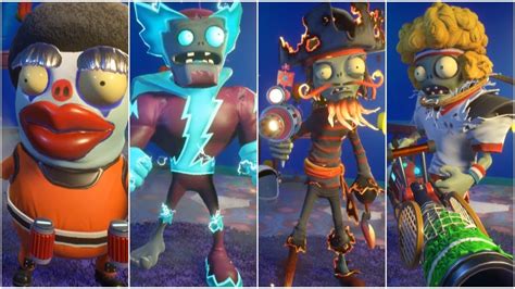 Plants Vs Zombies Garden Warfare 2 All Characters New Pvzgw2 Gameplay
