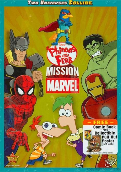 Phineas And Ferb Mission Marvel Dvd Dvd Empire