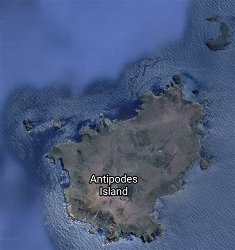 This Is Antipodes Island Named Because It Is The Nearest Antipode