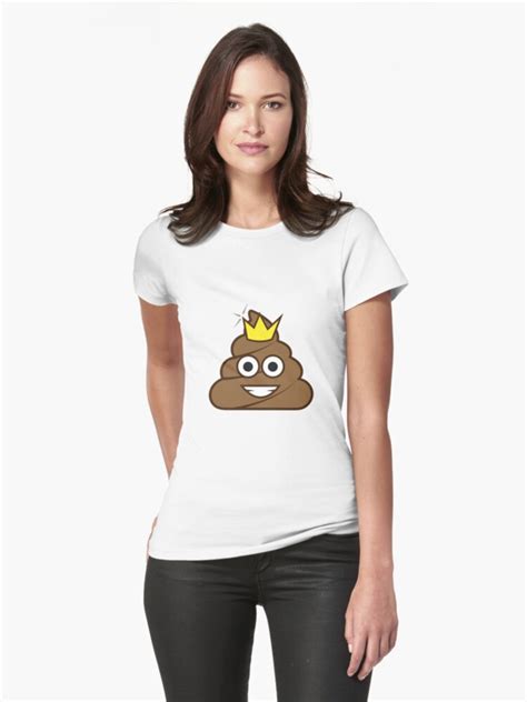 Poop Emoji Crown T Shirt By Jvshop Redbubble