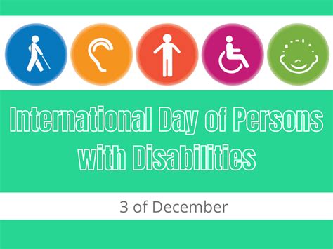 International Day Of Persons With Disabilities Peace And Cooperation