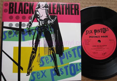 Totally Vinyl Records Sex Pistols Black Leather 7 Inch Picture Cover