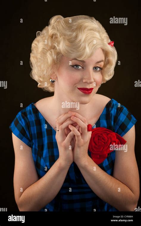 Vintage Blonde Character Hi Res Stock Photography And Images Alamy