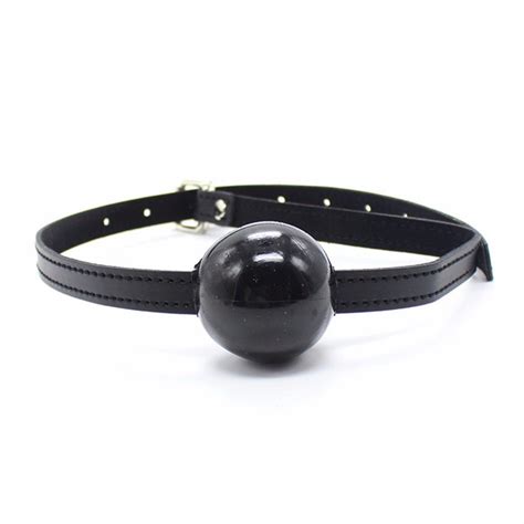 Bdsm Mouth Ball Gag For Women Bandage Adult Oral Leather Mouth Gag