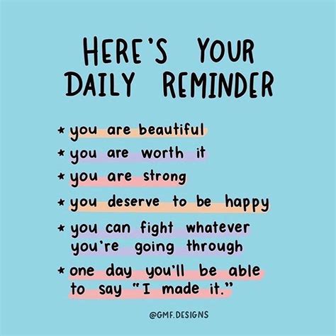 Thought Of The Day Heres Your Daily Reminder • You Are Beautiful • You