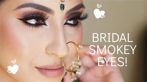 Punjabi Bridal Makeup Smokey Eye Edition Youtube