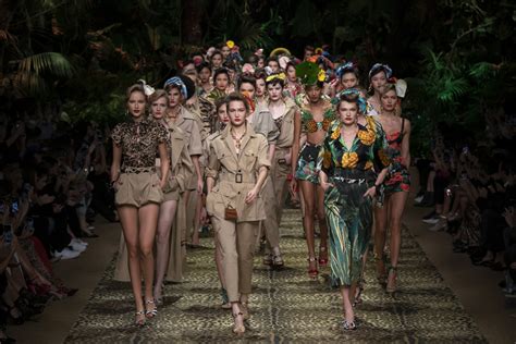 Dolce And Gabbana Evokes The Jungle For Its Spring 2020 Collection